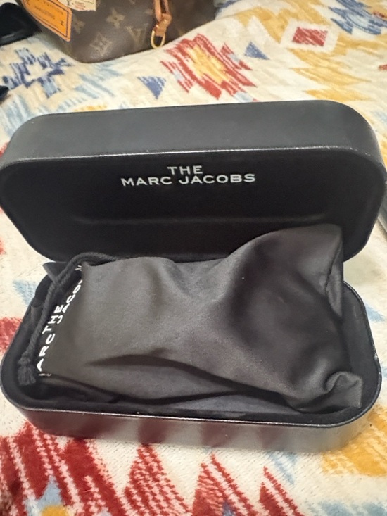 Marc Jacobs Black Oversized Square Sunglasses